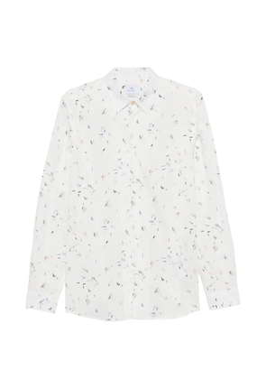 PS Paul Smith long-sleeve buttoned shirt - White