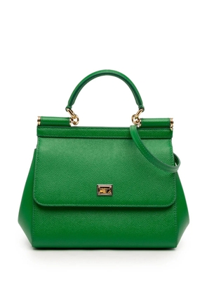 Dolce & Gabbana Pre-Owned 2010-2026 Small Dauphine Calfskin Miss Sicily satchel - Green