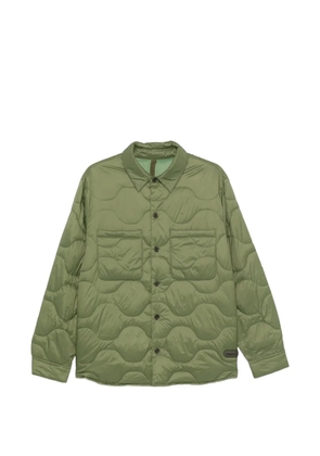 PS Paul Smith quilted packable buttoned jacket - Green