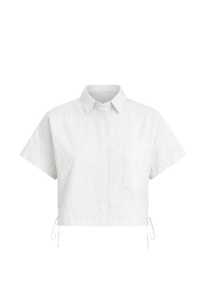 Pharaoh Zoey cropped shirt - White