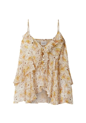 MARANT ÉTOILE Briara top - Neutrals