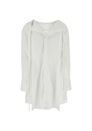 Carven Esperanto panelled boat-neck mini dress - White