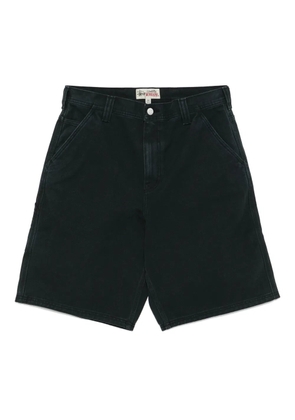 Stüssy washed-effect canvas shorts - Black