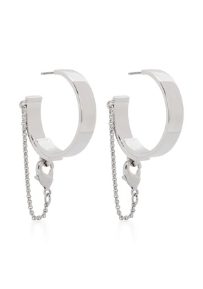 Eddie Borgo Safety Chain earrings - Silver