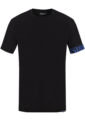 DSQUARED2 logo-detail short-sleeve T-shirt - Black
