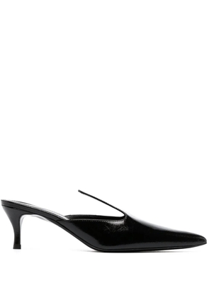 TOTEME 50mm The Pencil mules - Black