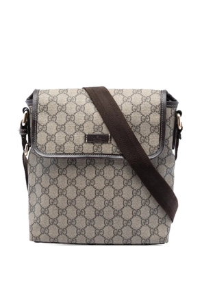 Gucci Pre-Owned 2016-2026 GG Supreme crossbody bag - Neutrals