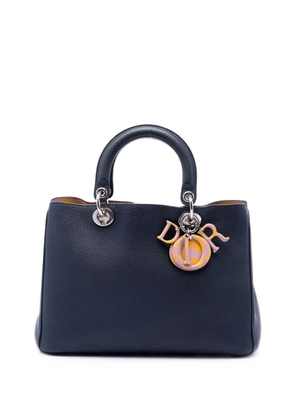Christian Dior Pre-Owned 2015 Medium Leather Diorissimo satchel - Blue