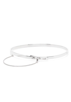 Eddie Borgo Thin Safety Chain choker - Silver