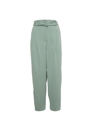 JOSEPH belted Drew trousers - Green