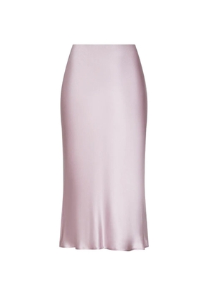 L'Agence Perin silk midi skirt - Pink