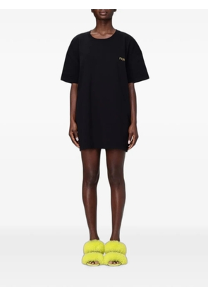 Fiorucci graphic-print mini dress - Black