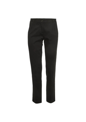 Dolce & Gabbana Pre-Owned straight-fit gabardine trousers - Black