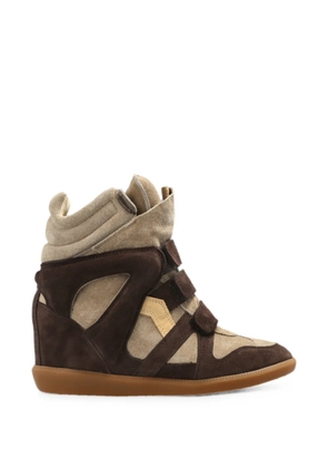 ISABEL MARANT Bekett suede sneakers - Brown