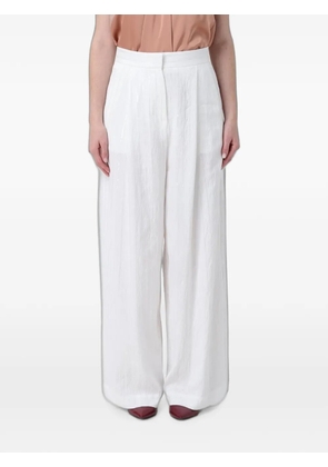 MeimeiJ sequin-embellished wide-leg trousers - White