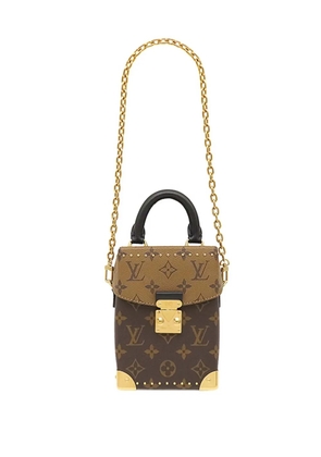 Louis Vuitton Pre-Owned 2023-2025 Monogram Reverse Camera Box satchel - Brown