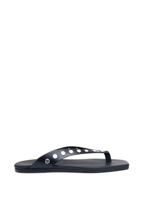 ALOHAS Ola Studs leather sandals - Black