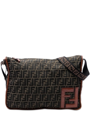 Fendi Pre-Owned 2000-2010 Zucca Canvas crossbody bag - Brown