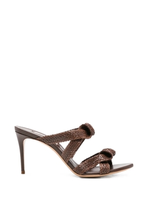 Casadei woven-leather sandals - Brown