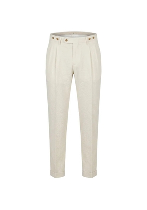 Berwich pleated-detail trousers - Neutrals