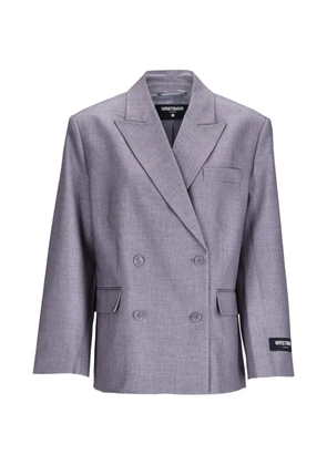 WRSTBHVR Amal double-breasted blazer - Grey