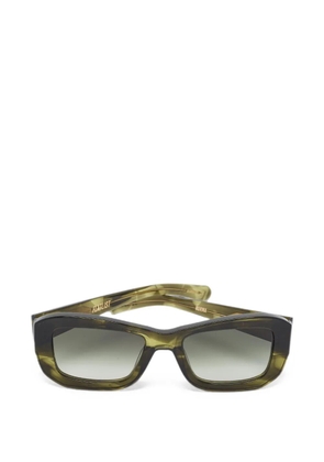 FLATLIST Norma rectangle sunglasses - Green
