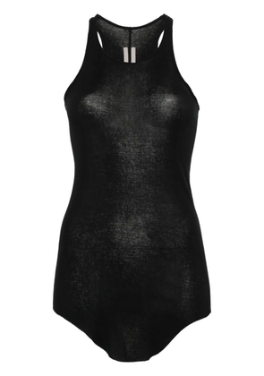 Rick Owens ribbed organic-cotton top - Black