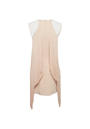 Stella McCartney Pre-Owned fringed mini dress - Pink