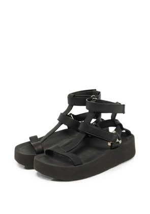 Hermès Pre-Owned Enid ankle strap sandals - Black