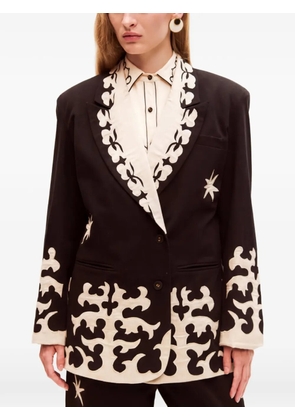 Carolina K Mama embroidered appliqué jacket - Black
