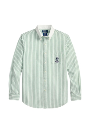 Polo Ralph Lauren striped embroidered oxford shirt - Green
