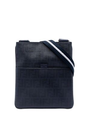 Fendi Pre-Owned 2010-2026 Zucca Spalmati crossbody bag - Blue