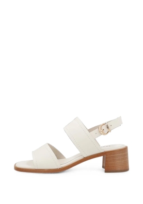FRAU leather buckle-fastening sandals - White