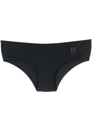 Karl Lagerfeld logo-print bikini brief - Black