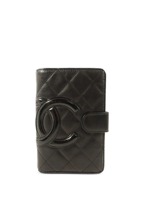 CHANEL Pre-Owned Cambon CC bifold wallet - Black