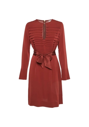 DVF Diane von Furstenberg Kimian pintuck dress - Red