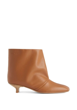 Giuseppe Zanotti pointed-toe leather ankle boots - Brown