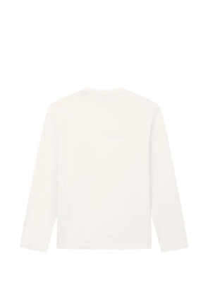 Armani Exchange logo-print long-sleeve T-shirt - White
