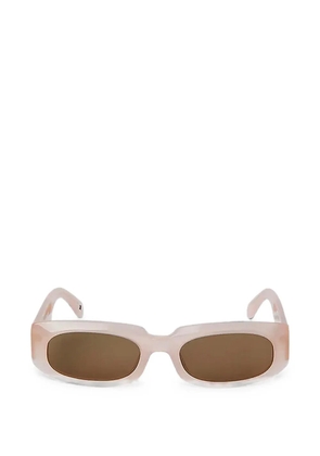Palm Angels oval-frame sunglasses - Pink
