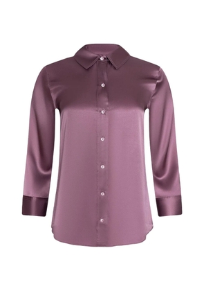 L'Agence Dani three-quarter sleeve blouse - Purple