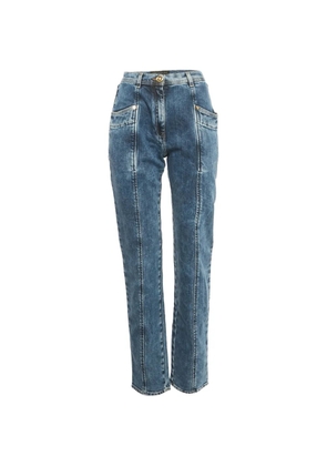 Versace Pre-Owned straight-leg jeans - Blue