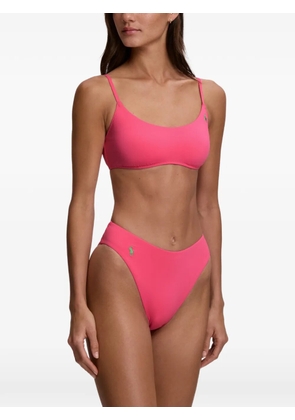 Polo Ralph Lauren high-leg bikini bottoms - Pink