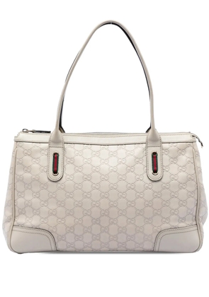Gucci Pre-Owned 2016-2026 Guccissima Web Princy tote bag - Neutrals