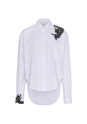 Hellessy Milo bead-embellished shirt - White