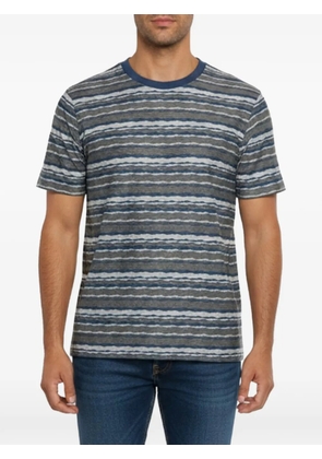 Giorgio Armani Pre-Owned striped knit T-shirt - Grey