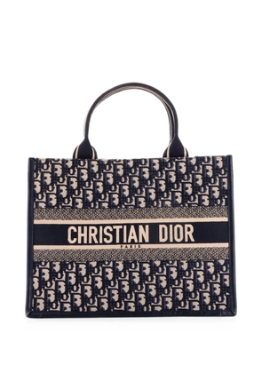 Christian Dior Pre-Owned Book with Strap Oblique Canvas Medium tote bag - Blue