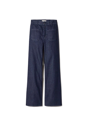 Nili Lotan Florence patch-pockets jeans - Blue