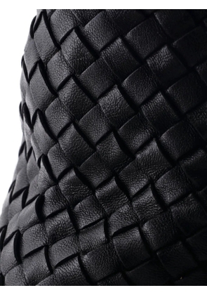 Bottega Veneta Pre-Owned Zip Hobo Intrecciato Nappa Small shoulder bag - Black