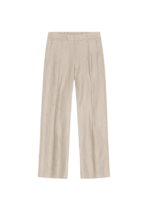 NN07 Kay elasticated-waist trousers - Neutrals
