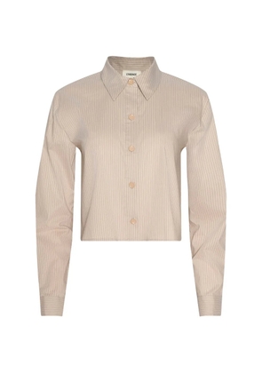 L'Agence Cosette striped shirt - Neutrals